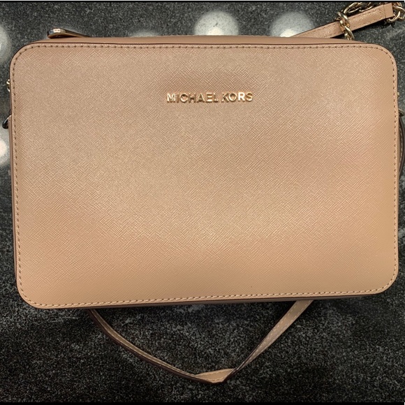 Michael Kors Handbags - Michael Kors Large Saffiano Leather Crossbody Bag
